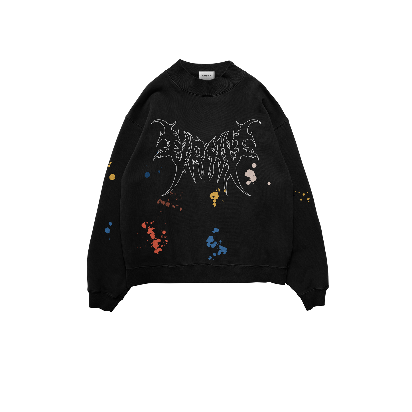 KIGALI BLACK CREWNECK
