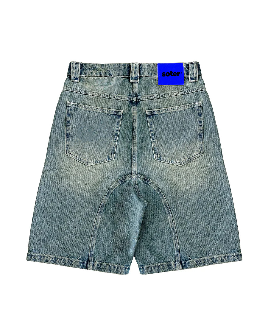 LIGHT BLUE DENIM SHORT