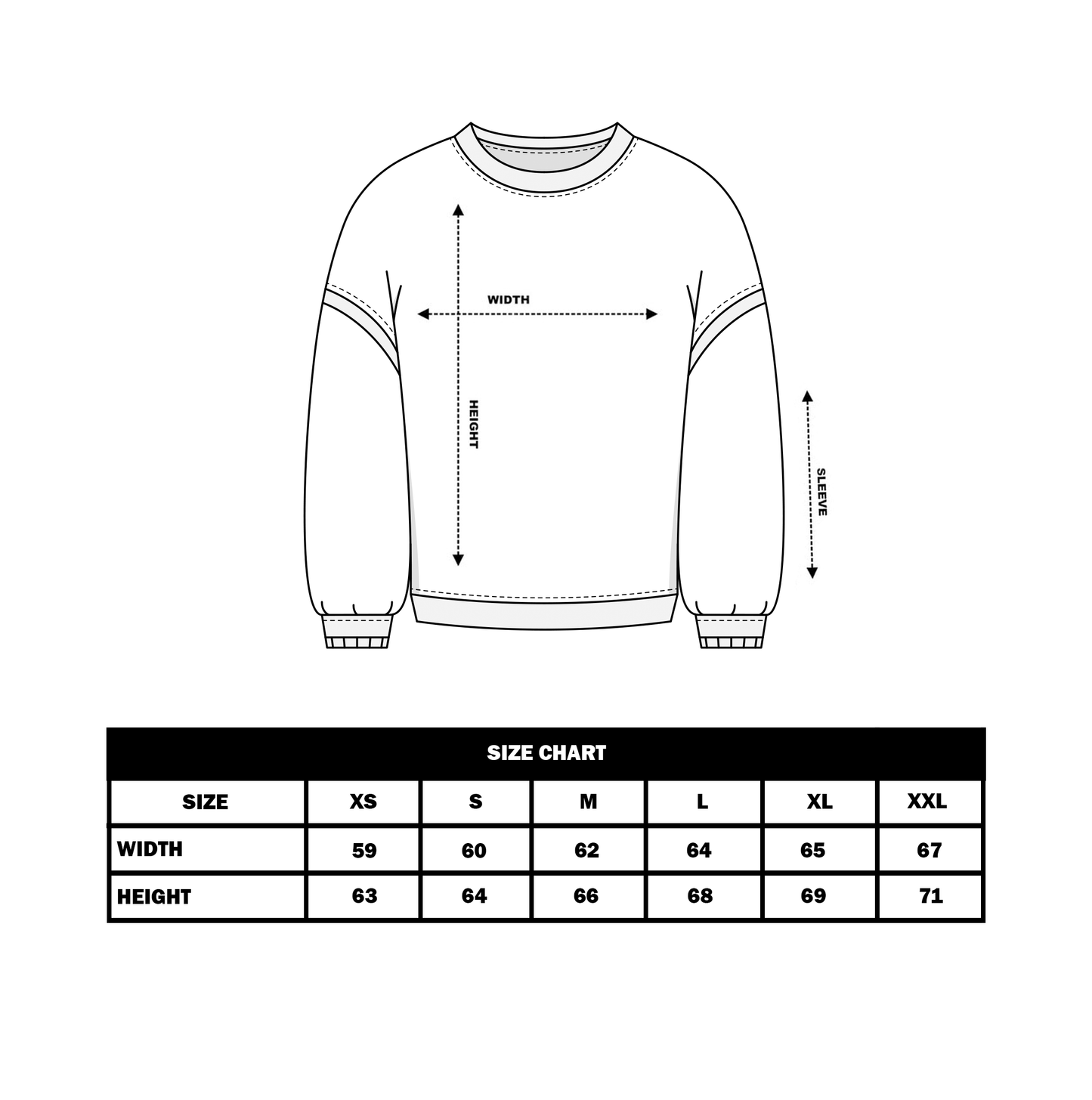 GRAFFITI BLACK KNIT SWEATER