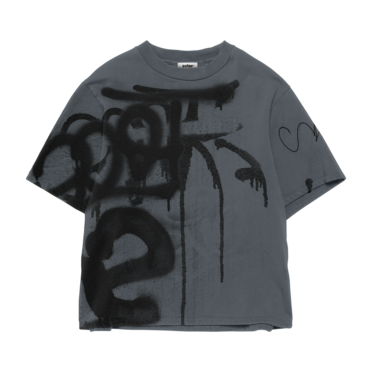 GRAFFITI GREY T-SHIRT