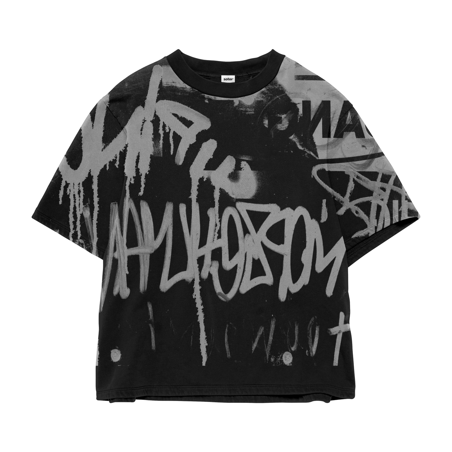 GRAFFITI BLACK T-SHIRT