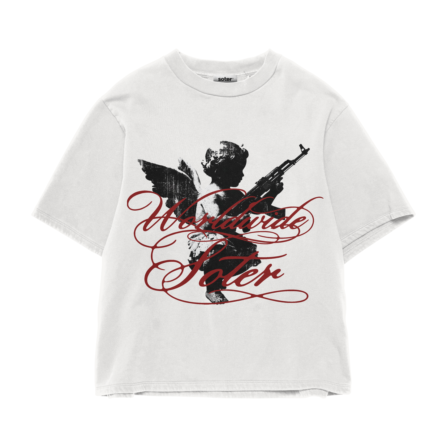 NO MERCY OFF WHITE T-SHIRT