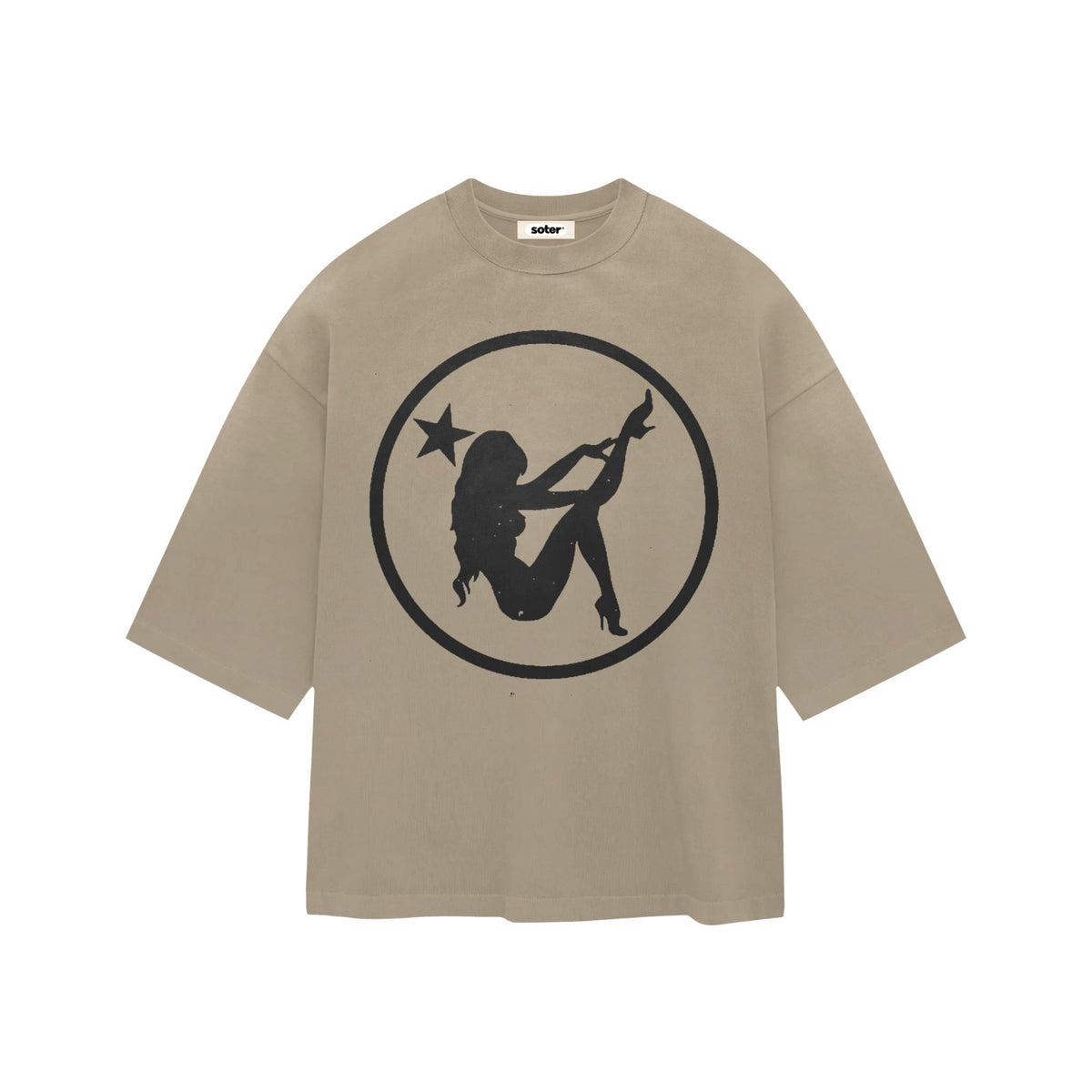STARGIRL BEIGE T-SHIRT