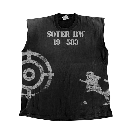 19 583 GREY SLEEVELESS T-SHIRT