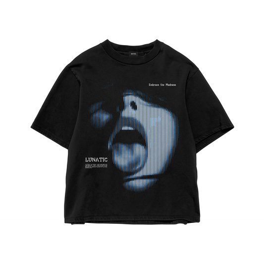 EMBRACE THE MADNESS BLACK T-SHIRT