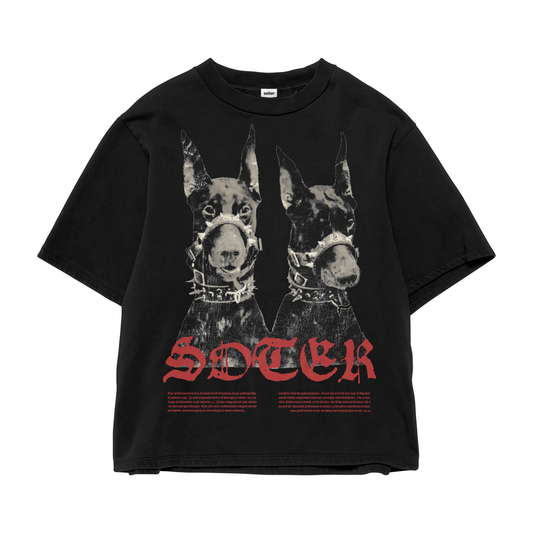 DOBERMANN BLACK T-SHIRT [Pre-order]