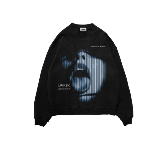EMBRACE THE MADNESS BLACK CREWNECK [Pre-order]