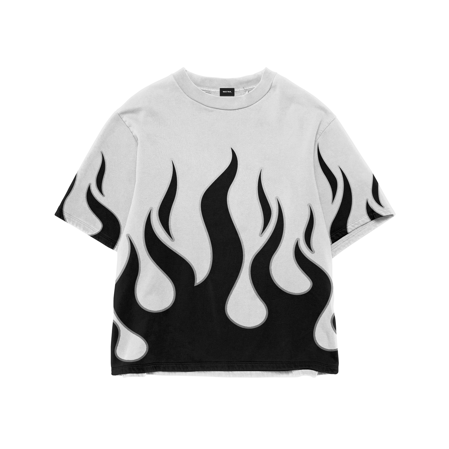 FLAME WHITE T-SHIRT