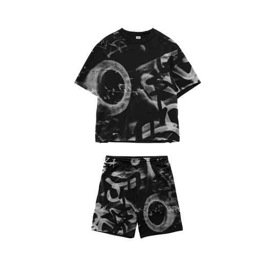 GRAFFITI BLACK SET