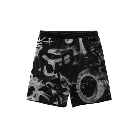 GRAFFITI BLACK SHORT