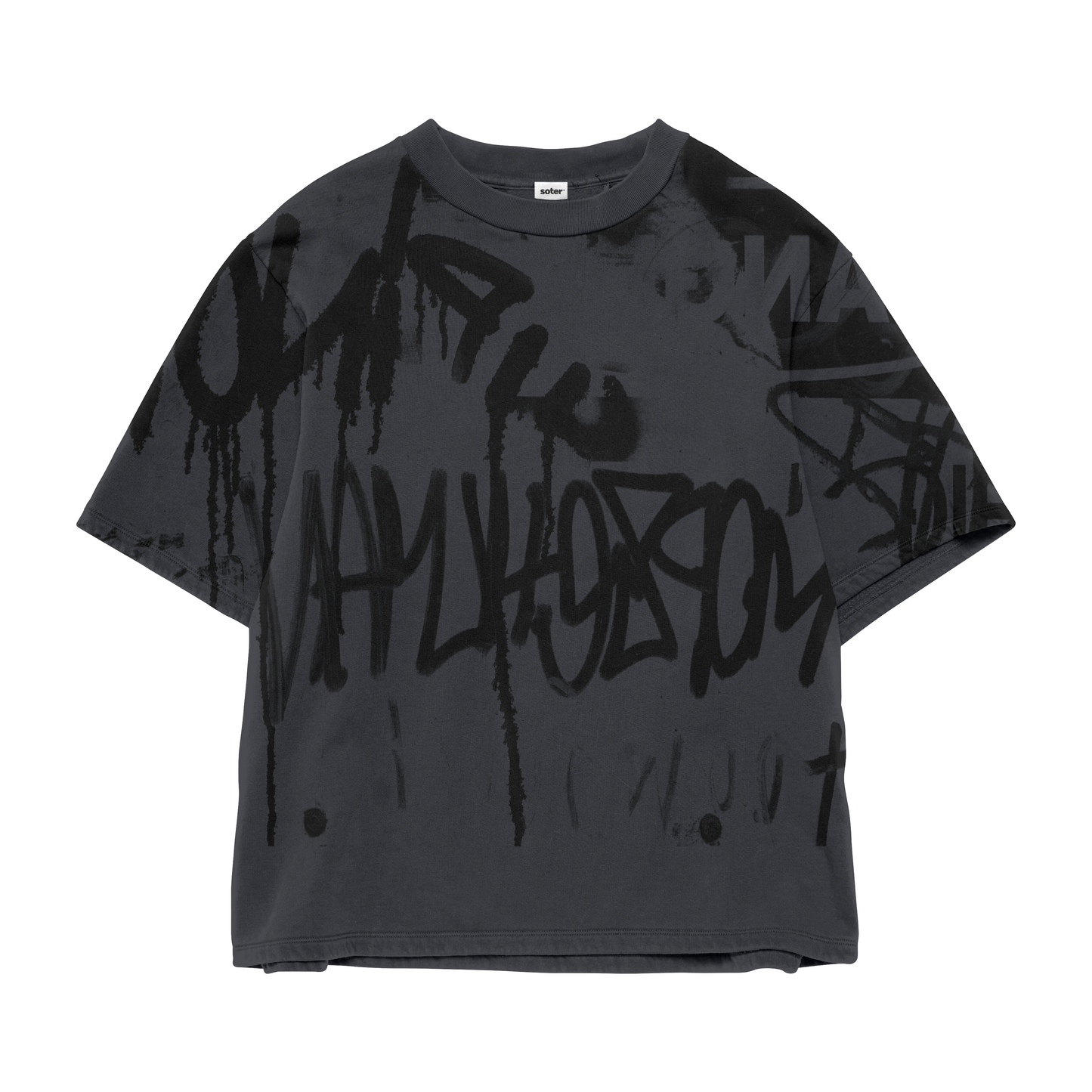 GRAFFITI GREY T-SHIRT