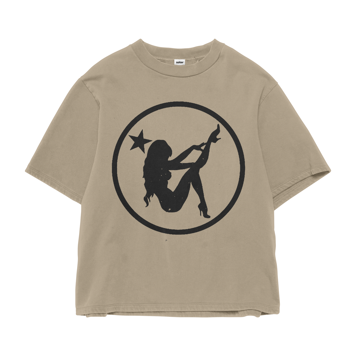 STARGIRL BEIGE T-SHIRT [Pre-order]