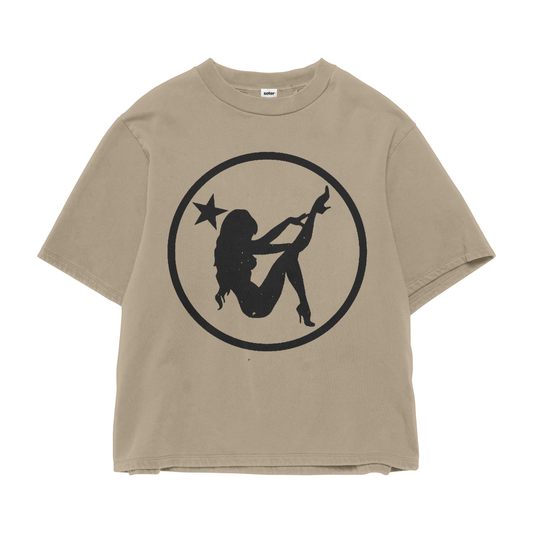 STARGIRL BEIGE T-SHIRT [Pre-order]