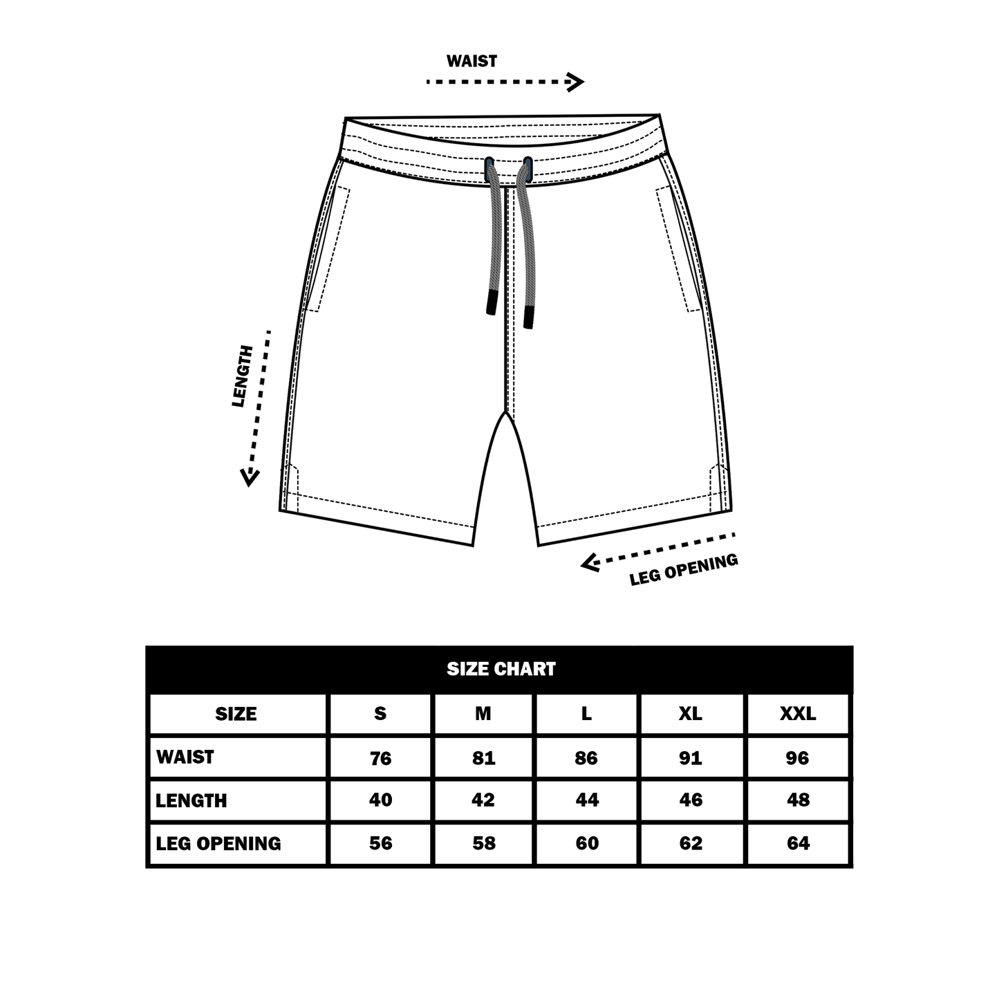 GHOST FLORA BLACK SHORT