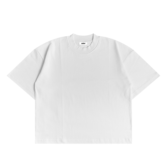 BOXY FIT WHITE T-SHIRT